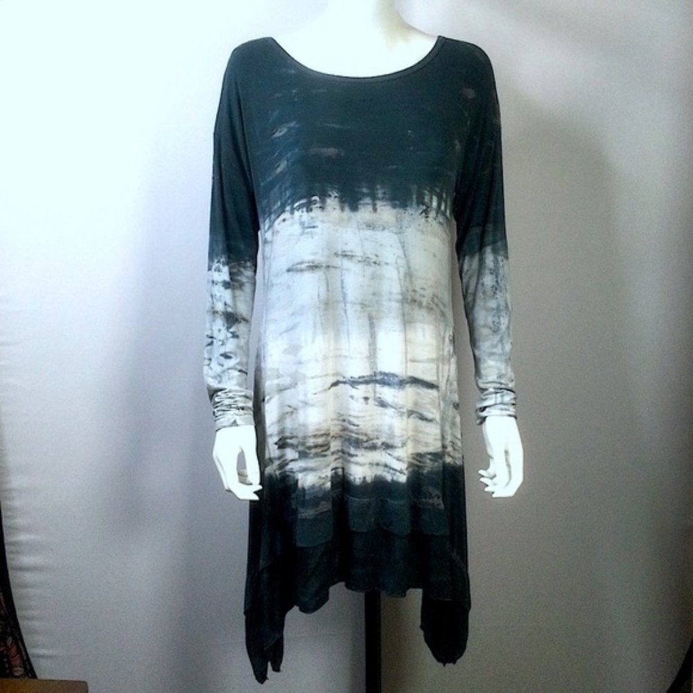 Hard Tail Forever A Line Ruffled Dress